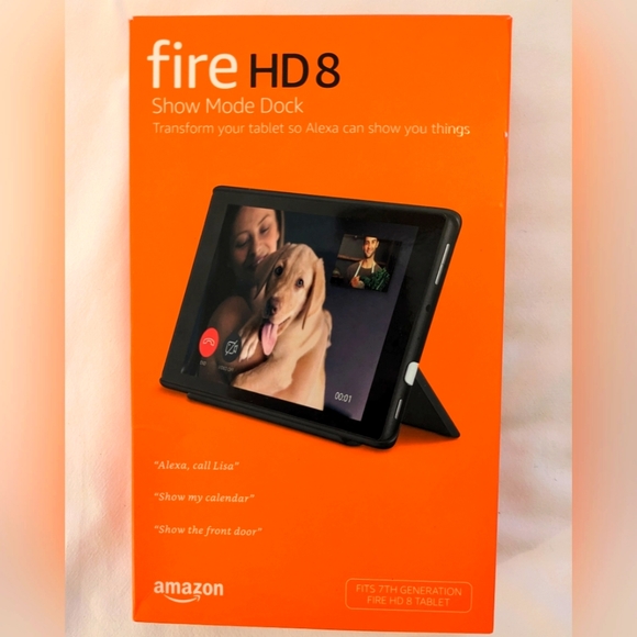 Fire Hd 8 Show Mode Dock Black - Picture 1 of 16